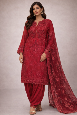 3 Piece Suit Organza Maria B