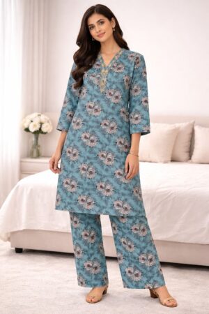 2 Piece Khadar Suit
